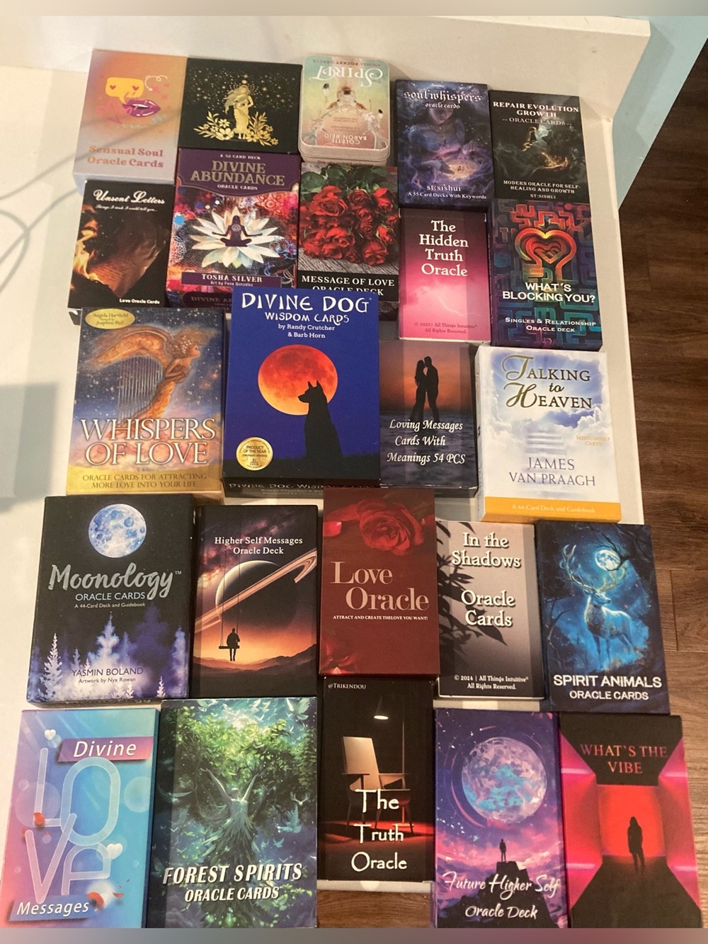 Assorted Oracle & Tarot Decks - Colorful Spiritual Card Collection